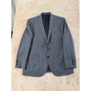 J.Crew Crosby Suit Blazer Jacket Mens 42R Grey Tollegno 1900 Italian Wool EUC